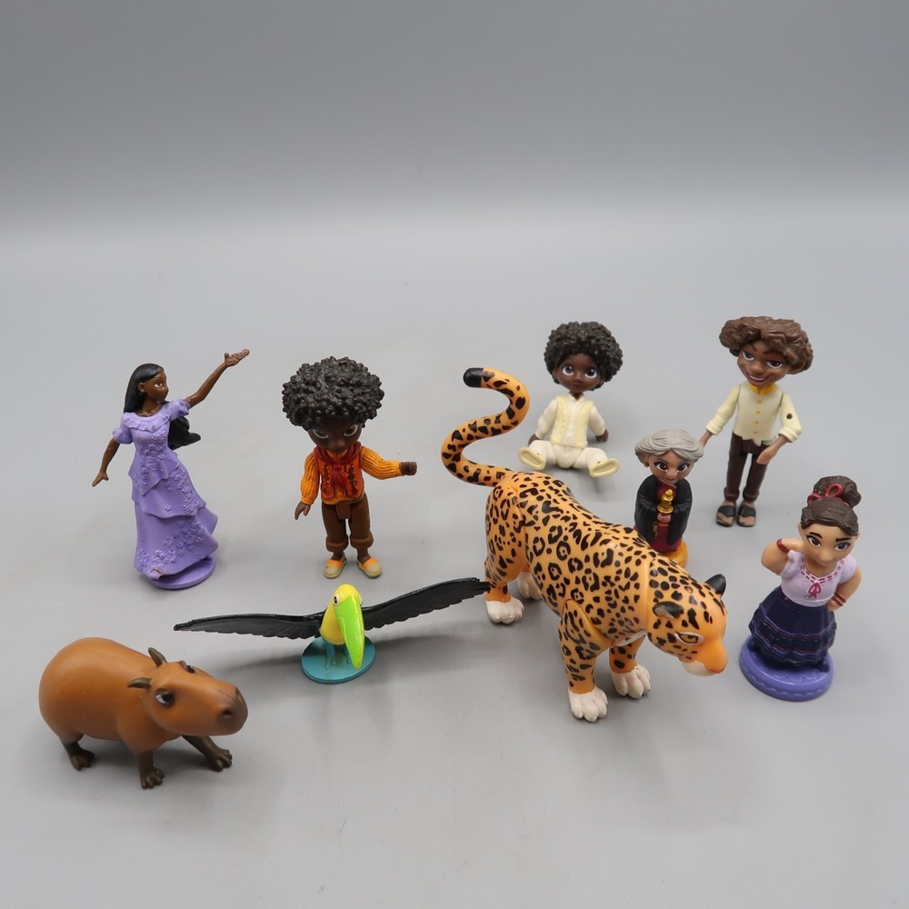Disney JAKKS Encanto Madrigal Magical Family Figures Animals Lot 9
